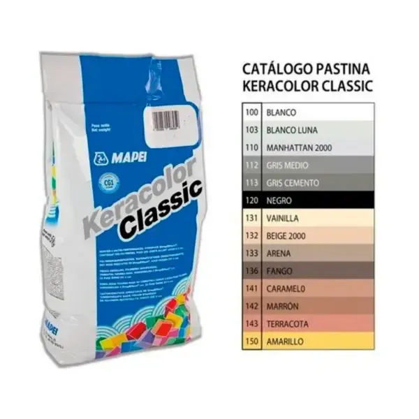 PASTINA MAPEI KERACOLOR X 1 KG. TERRACOTA 143