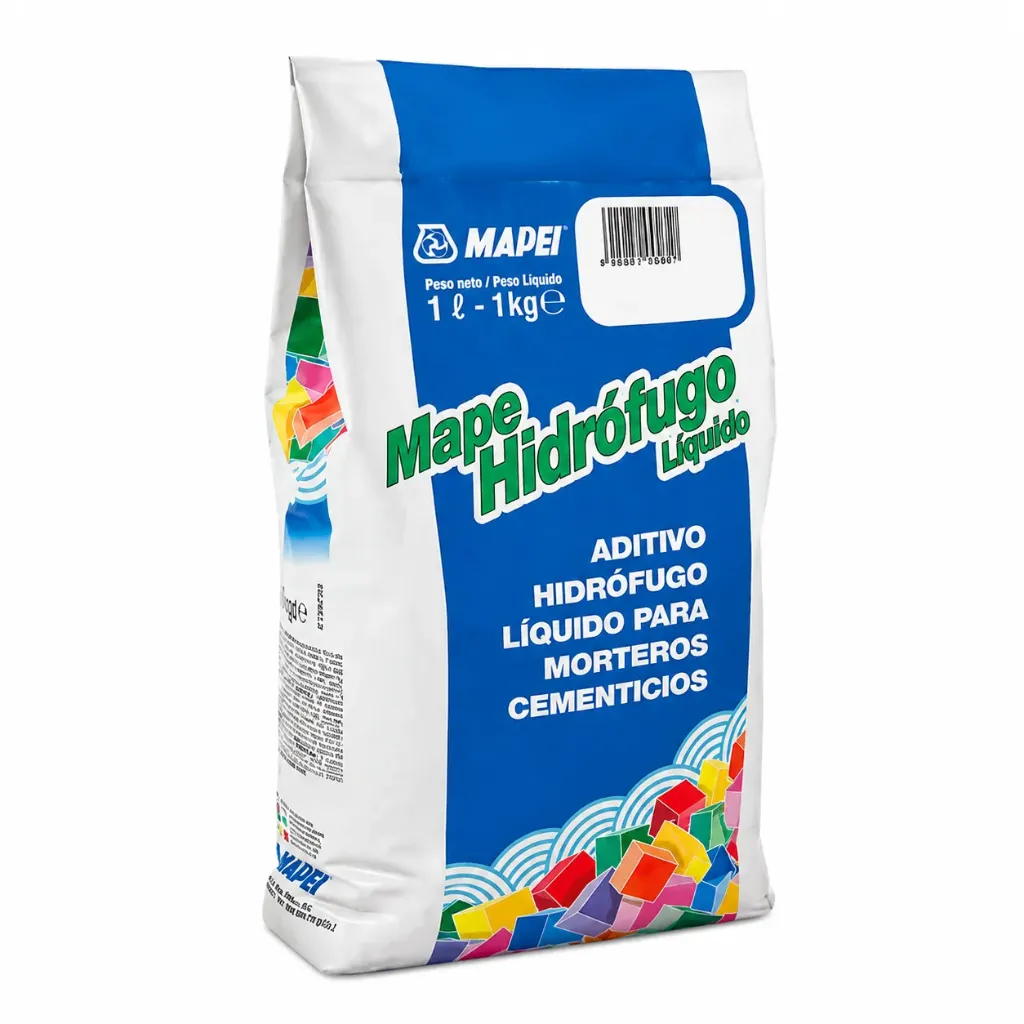 ADITIVO MAPEI MAPE HIDROFUGO X 1 LITRO
