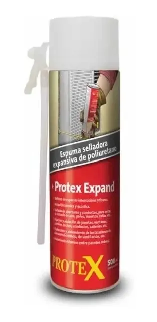 ESPUMA EXPANSIVA SELLADORA PROTEX EXPAND X 500 CC