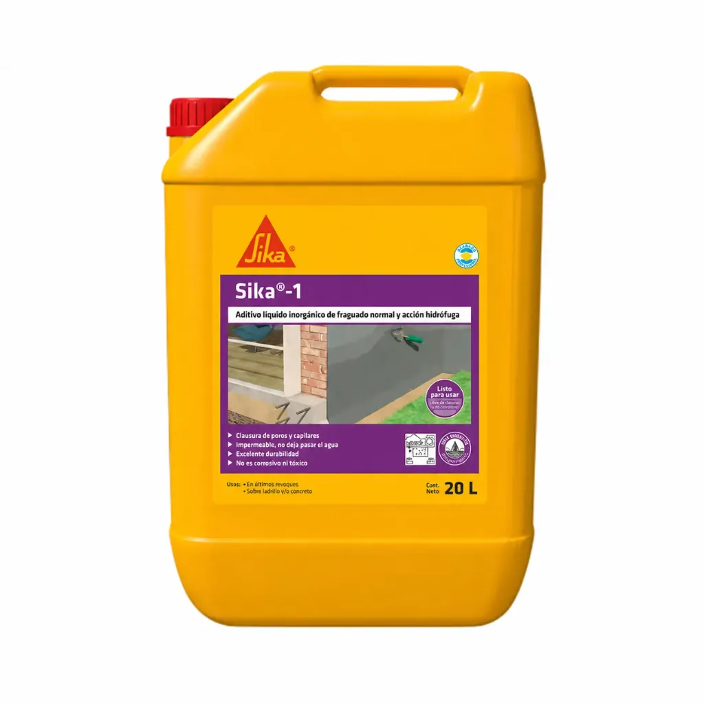 Hidrofugo Sika 1 Bidon X 20 Lts.