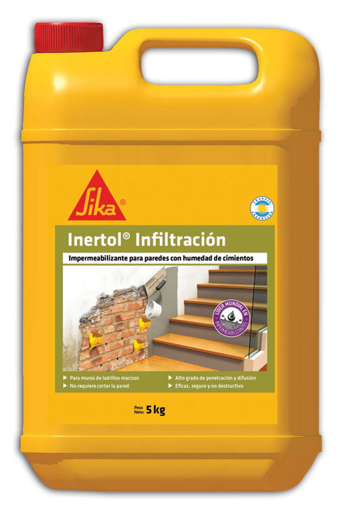Impermeabilizante Sika Inertol Infiltracion X 5 Lts