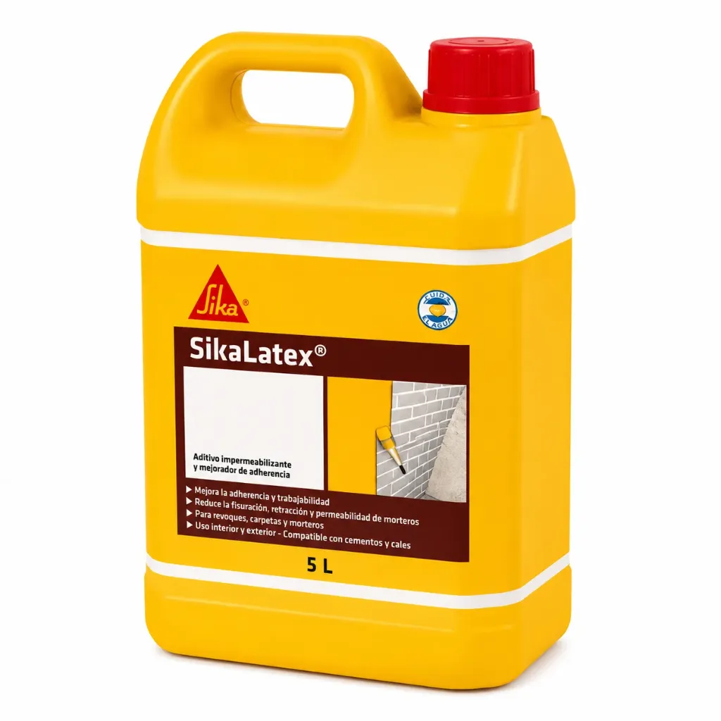 EMULSIONES LIGANTES SIKA LATEX 5 LT 173594 21 L