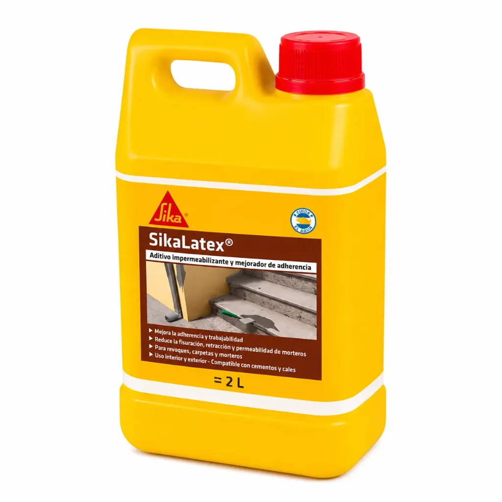 EMULSIONES LIGANTES SIKA LATEX X 2 LTS 173524