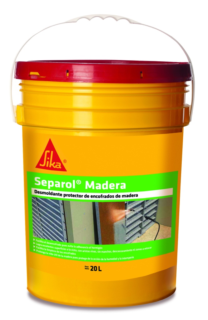 DESMOLDANTE SIKA SEPAROL MADERA 20 LTS. 103824