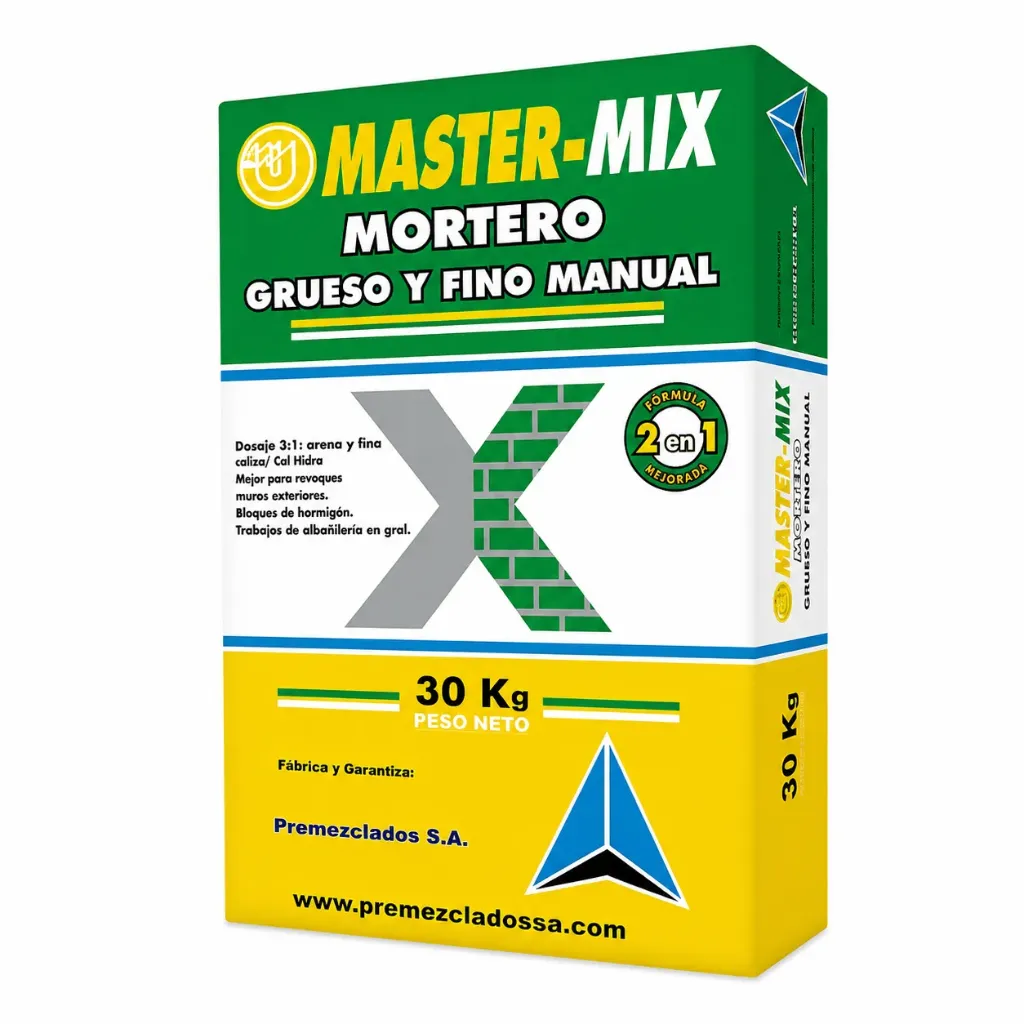 Mortero Ultra Master Mix 2:1 X 30 Kgs.