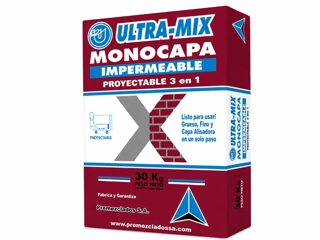 [1678] MORTERO ULTRA MIX PROYECT. 3:1 EXT. X 30 KG.