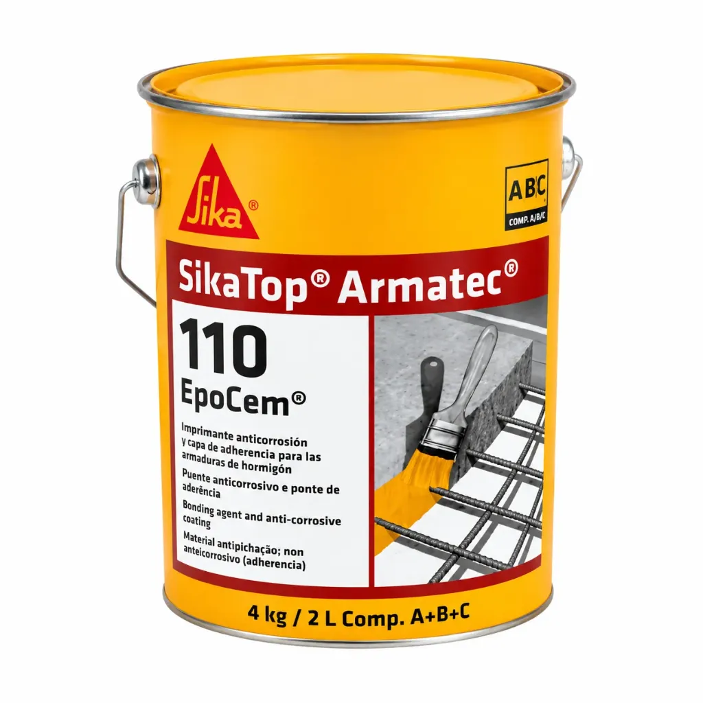 [102699] Morteros Listo Para Usar Sika Top Armatec 110 Ec X 4 Kgs.