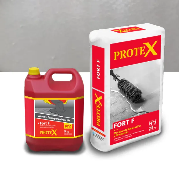 AUTONIVELANTE CEMENTICIO PROTEX FORT F KIT PREDOSIF 30 KGS