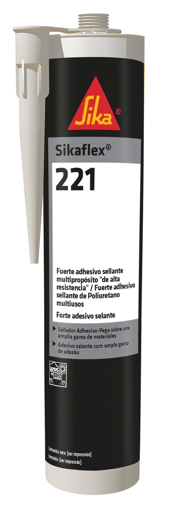 Sellador Sika Sikaflex 221 X 300 Gris