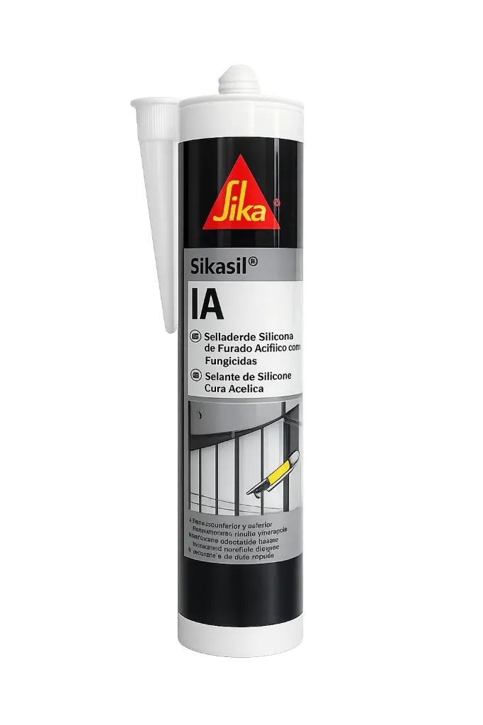 SELLADOR "OFERTA" SIKA SIKASIL IA X 280 ML TRANSP.