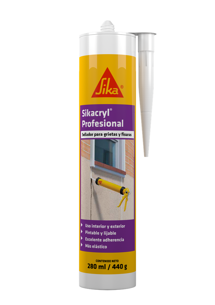 SIKACRYL CARTUCHO SIKA  X 280 GRS 527409
