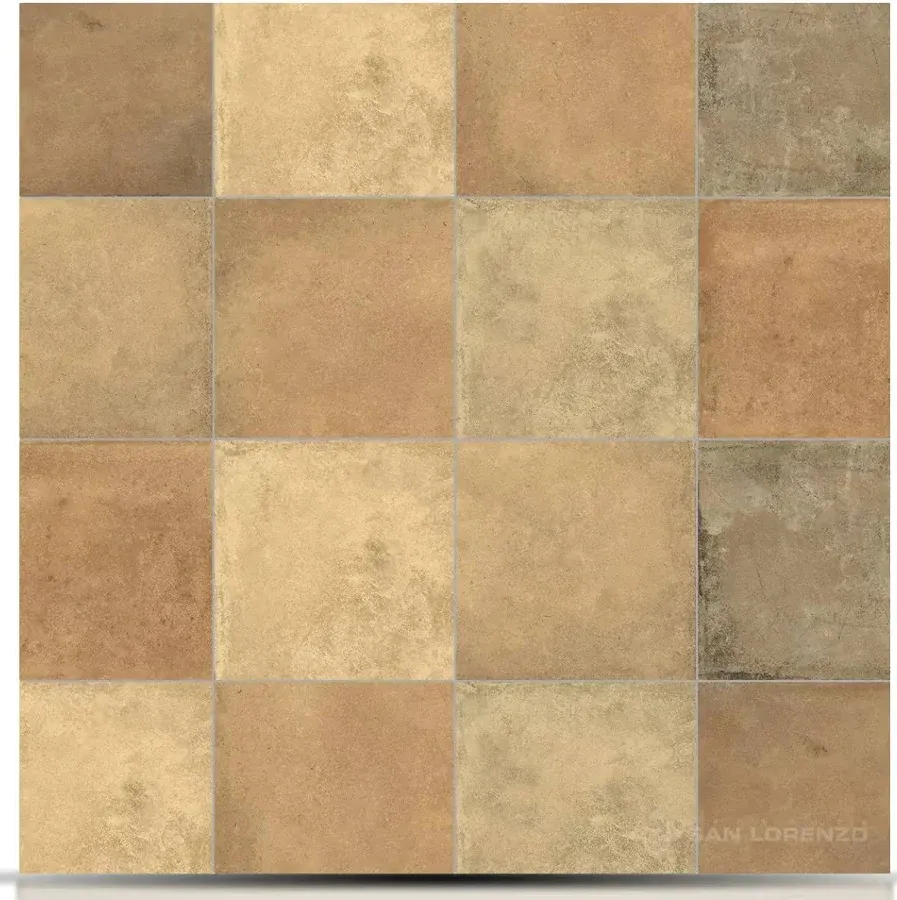 CER. S.L. TERRE MIX FIT LADRILLO 33X33 CJ.2,07 MT  50 C