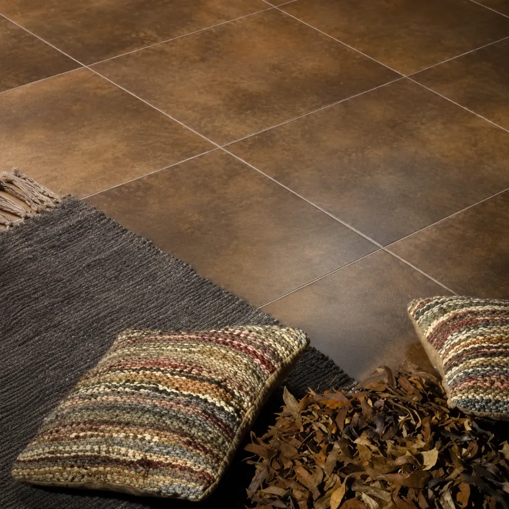 PORC.RECTIFICADO S.L. BAUHAUS 58X58 CJ.1,35M2 BROWN 44 C