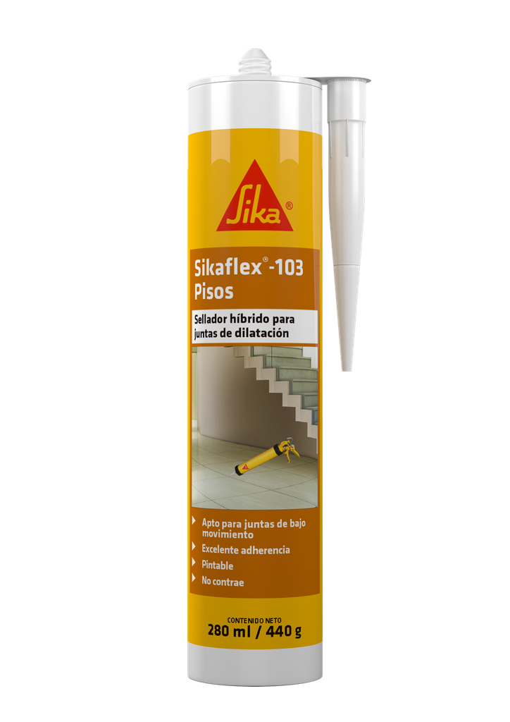 SELLADOR SIKA SIKAFLEX 103 PISOS CARTUCHO 440GR 527975