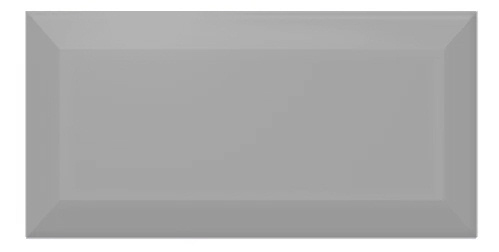 BRICK MISIONES BEVELED SUBWAY 15 X 7,5 GREY C2053 CJ.88 UNID