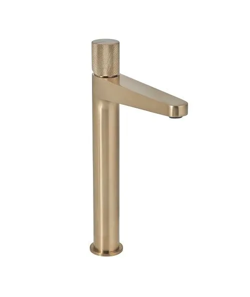 Juego Lavatorio Monocomando Alto Peirano Fabric Gold 61-200G