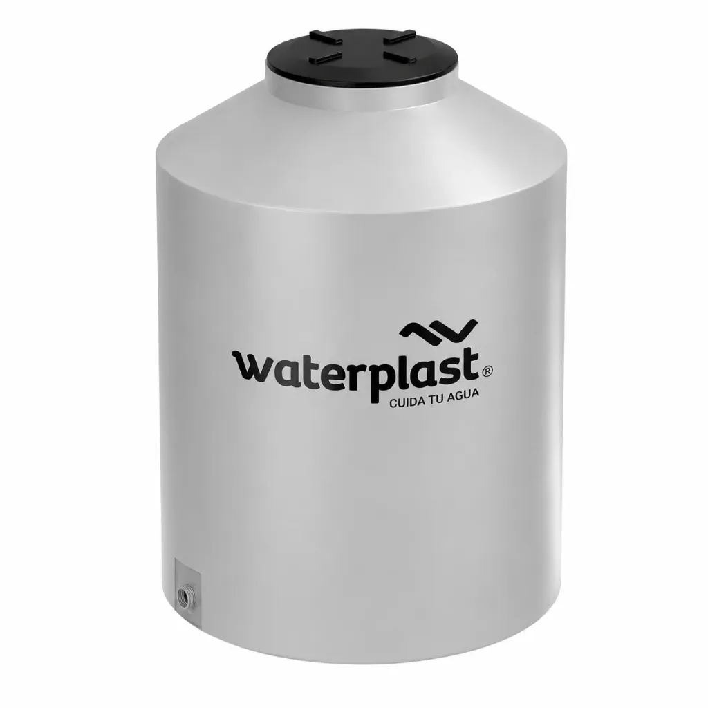 TANQUE TRICAPA VERTICAL WATERPLAST GRIS 1100 LTS TG1100