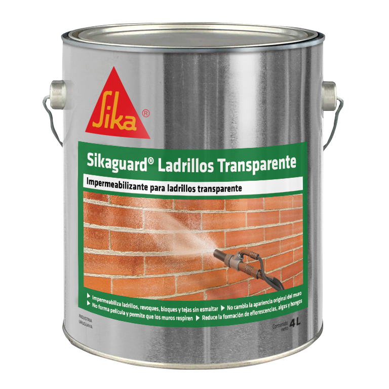[2090] Impermeabil. sika sikaguard ladrillos 4lts.transp 502446