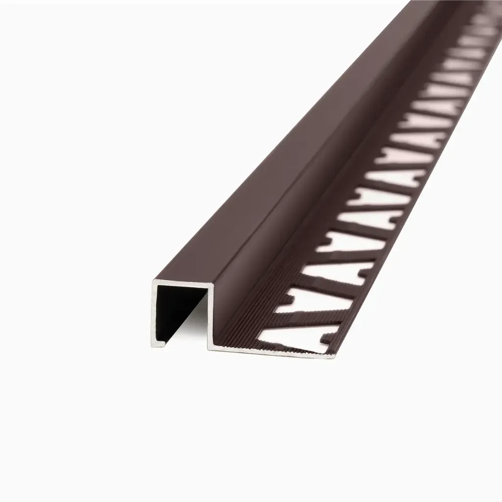 Guardacanto Quadra 12x10mm x 2.5m Cafe Atrim 3467