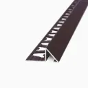 Guardacanto aluminio Prisma 10mm x 11mm x 2.5m Cafe Atrim 2857