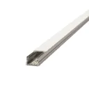 Listello LED Simple Cromo Mate 13 mm x 16 mm x 2,5 m Atrim 3943