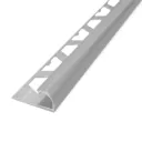 Guardacanto Bullnose Cromo Mate 10 mm x 10 mm x 2,5 m Atrim 5383