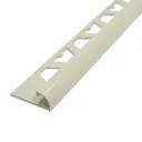 Guardacanto Bullnose Marfil 10 mm x 10 mm x 2,5 m Atrim 5564