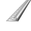 Guardacanto Bullnose Peltre Brillante 12 mm x 12 mm x 2,5 m Atrim 5975