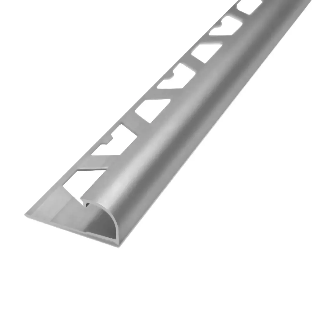Guardacanto Bullnose Cromo Mate 12 mm x 12 mm x 2,5 m Atrim 5978