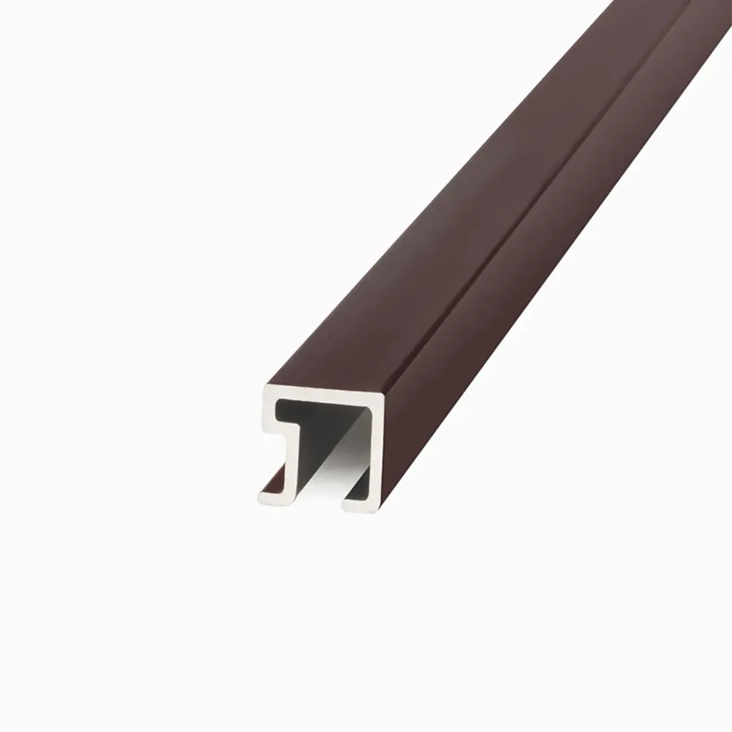 Listello Cuadrado Cafe 9 mm x 9 mm x 2,5 m Atrim 1437