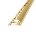 Guardacanto Arco Oro Brillante 6 mm x 10 mm x 2,5 m Atrim 1380
