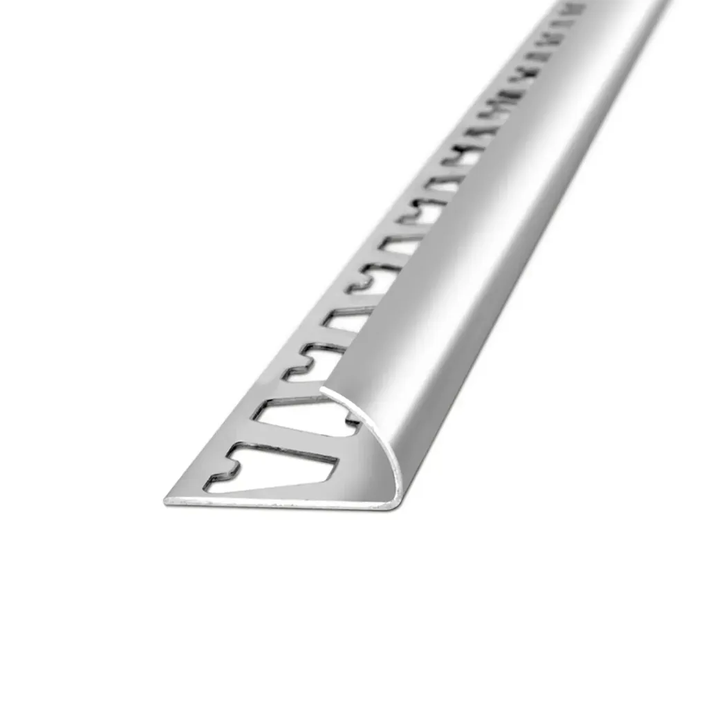 [15238] Guardacanto Arco Cromo Brillante 6 mm x 10 mm x 2,5 m Atrim 1381