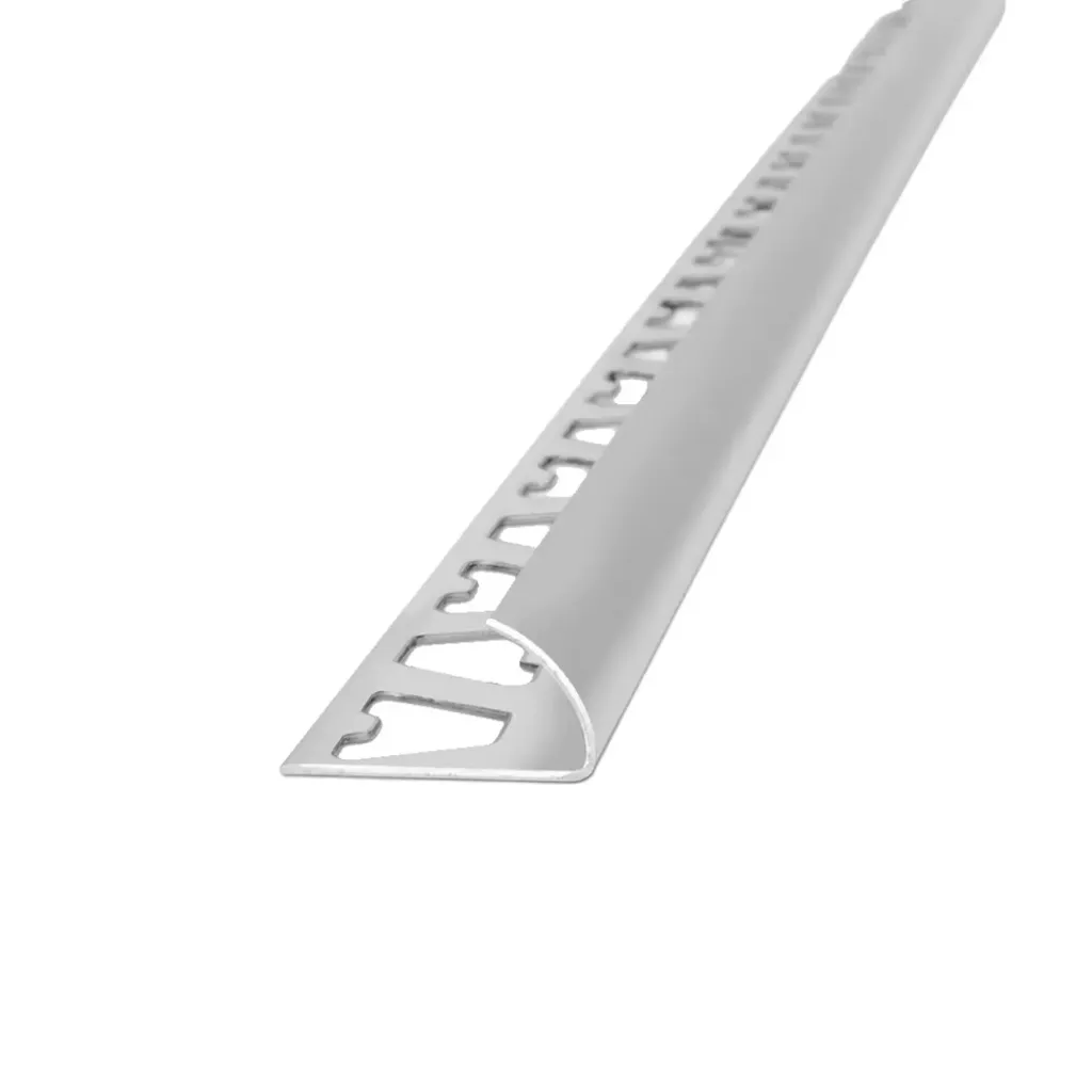 [15216] Guardacanto Arco Cromo Mate 6 mm x 10 mm x 2,5 m Atrim 1383