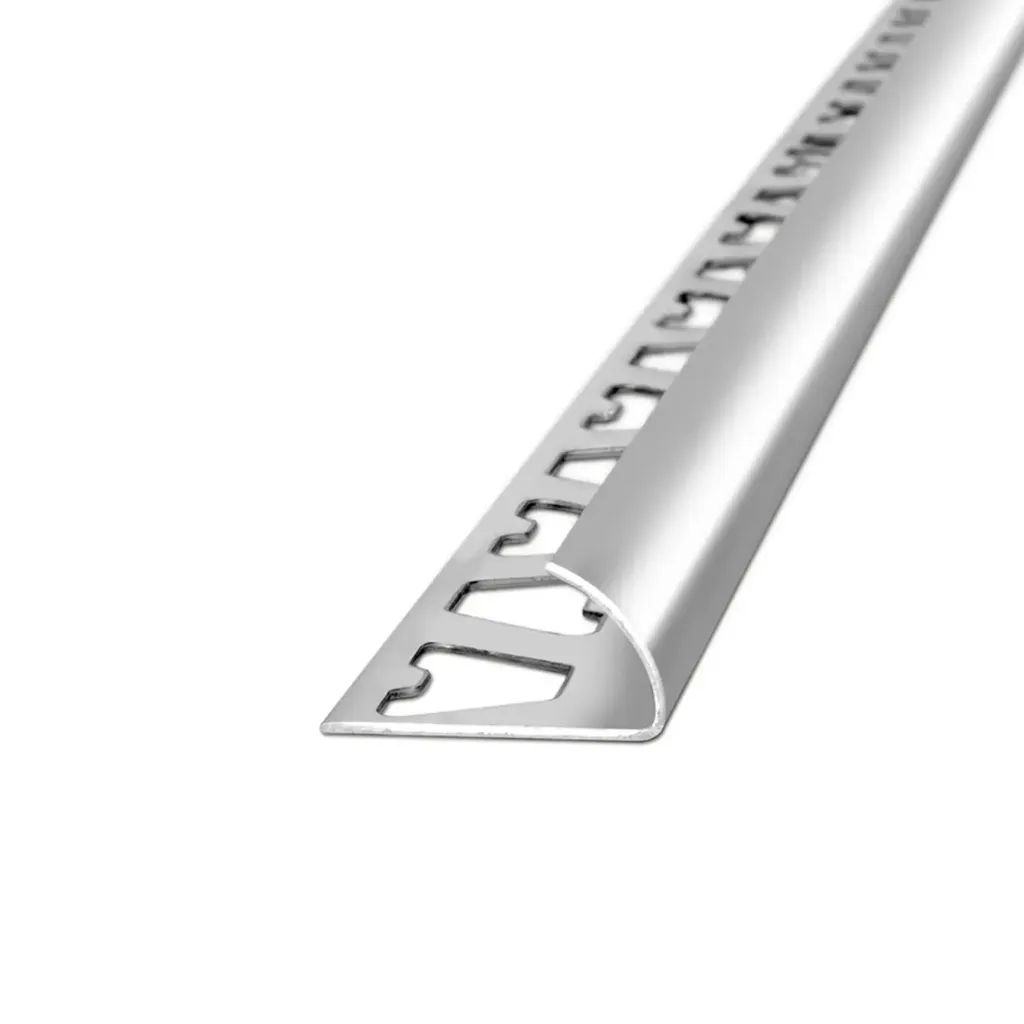 [100702] Guardacanto Arco Cromo Brillante 8 mm x 12 mm x 2,5 m Atrim 1394