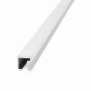 Listello Cuadrado Cromo Brillante 9 mm x 9 mm x 2,45 m Atrim 1431