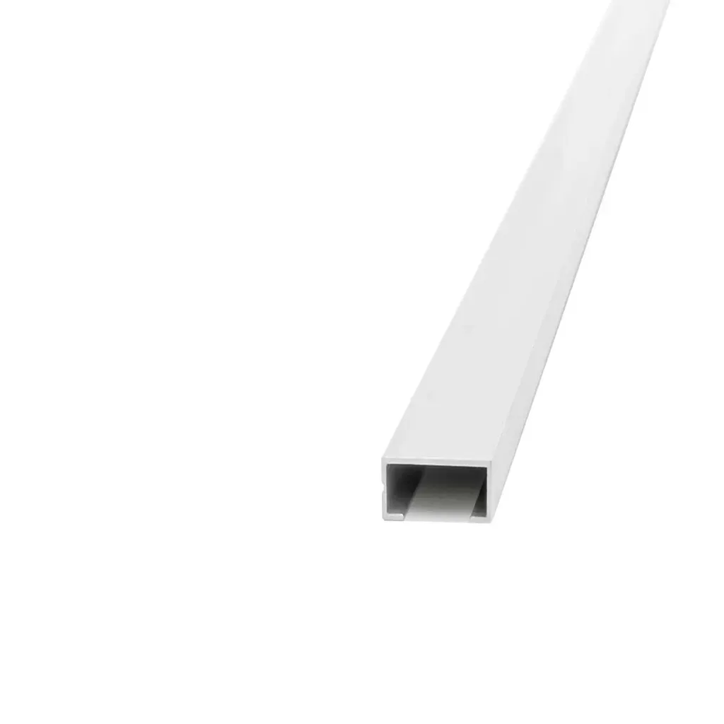 [1002661] Listello Luxor Peltre Brillante 8 mm x 20 mm x 2,45 m Atrim 1485