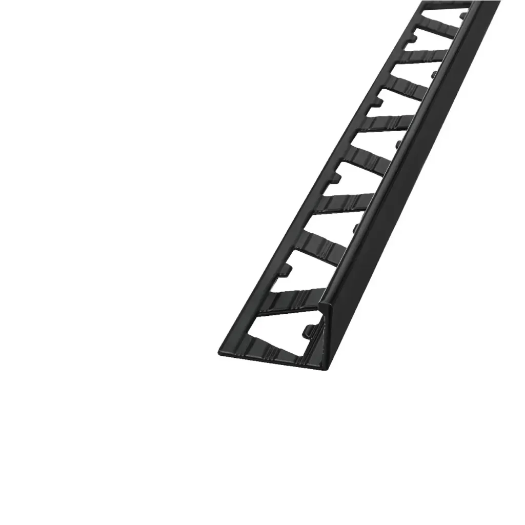 VARILLA ALUMINIO ATRIM 1658 EN L 10 MM NEGRA