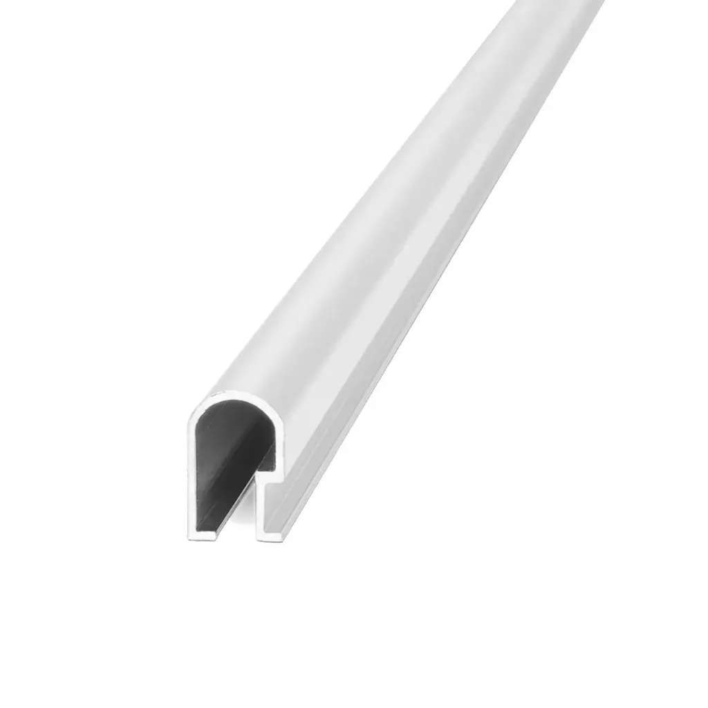 Listello Redondo Cromo Brillante 14 mm x 9 mm x 2,45 m Atrim 1441