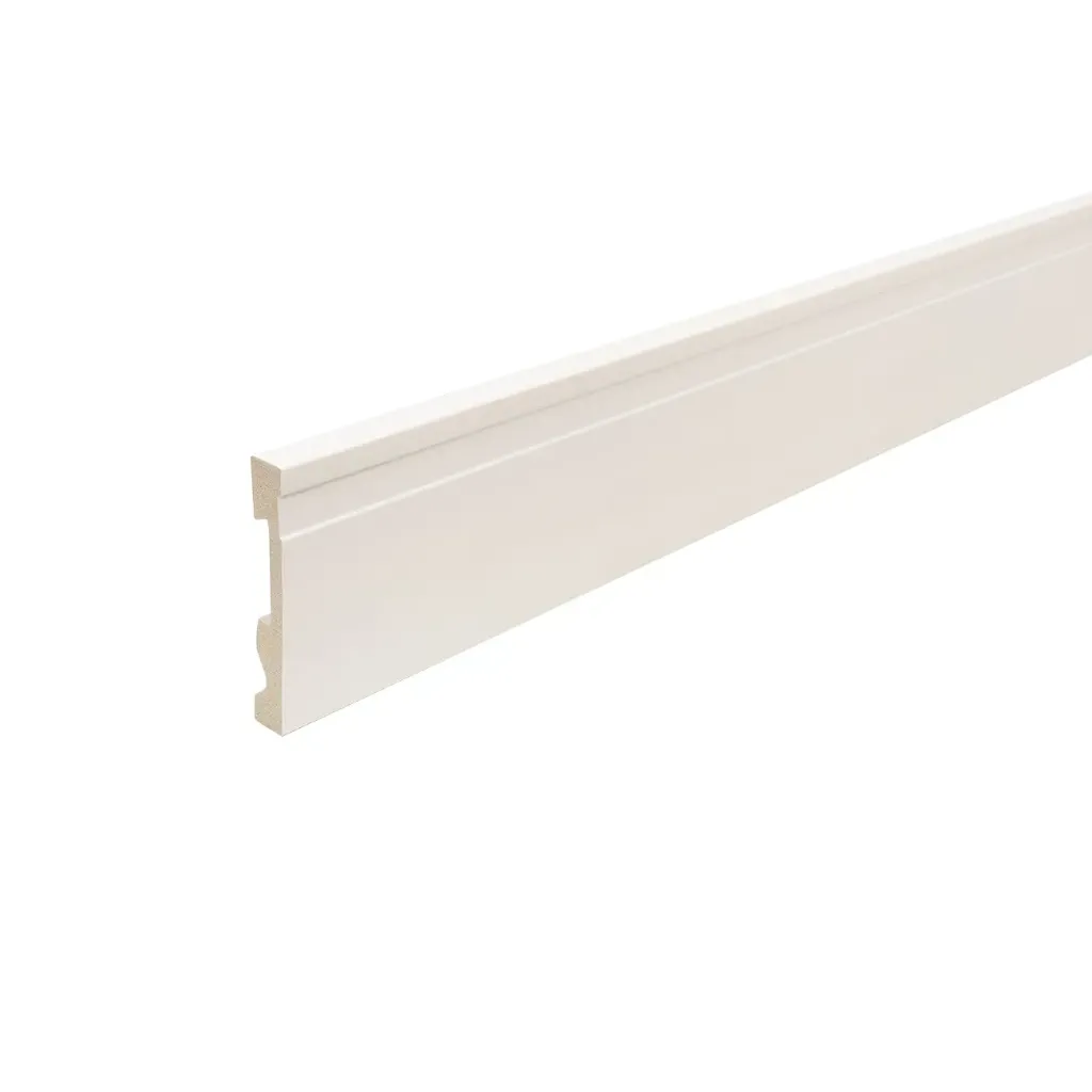 [3878] Zócalo Extra Line Blanco 100 mm x 15 mm x 2,5 m Atrim 2320