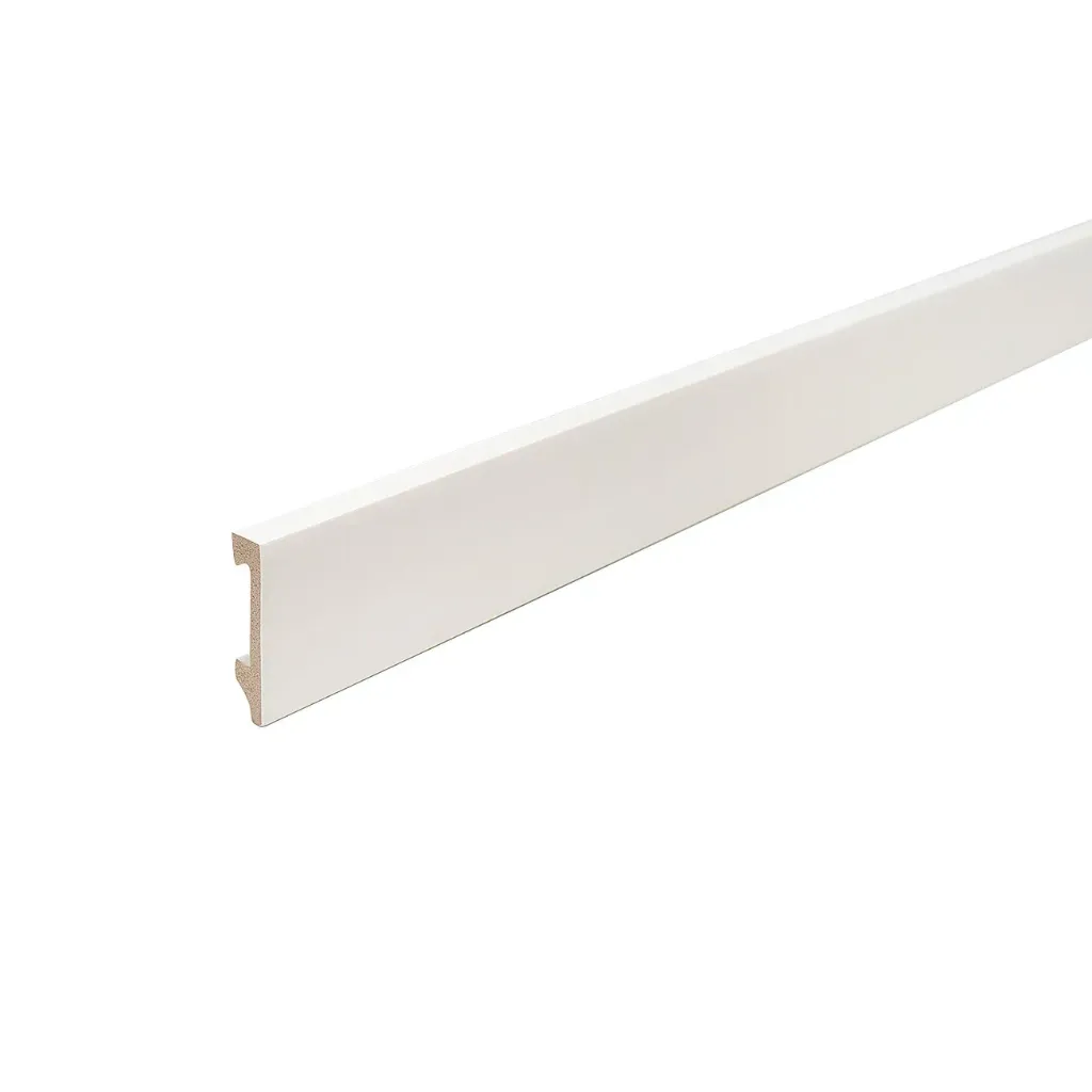 Epsilon Zócalo Plain 70mm X 15mm X 2,44m Blanco Mate Atrim 2310E
