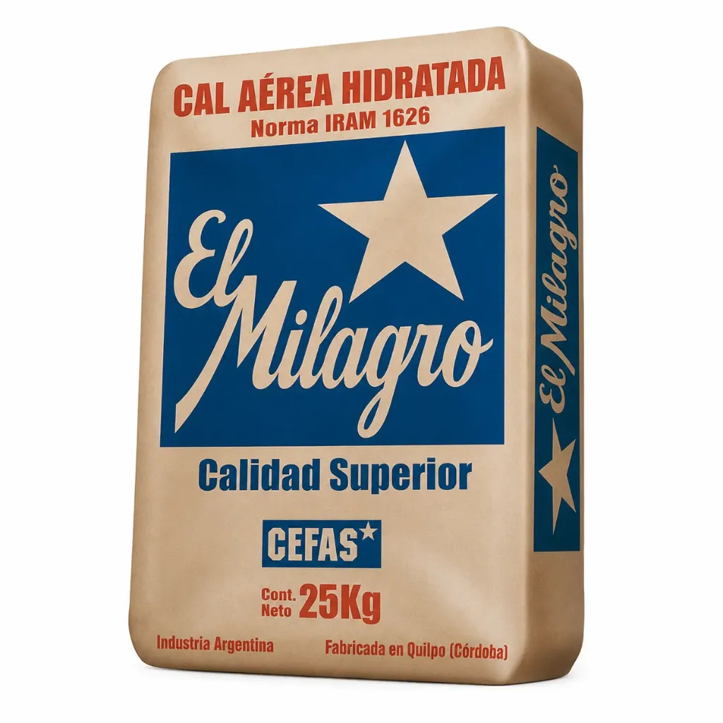 CAL AEREA EL MILAGRO X 25 KGS