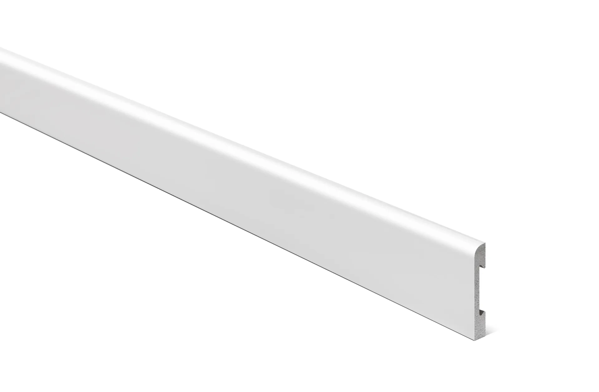 ZOCALO ATRIM EPS ROUND 70MMX15MMX2,44M BCO.MATE 2309E