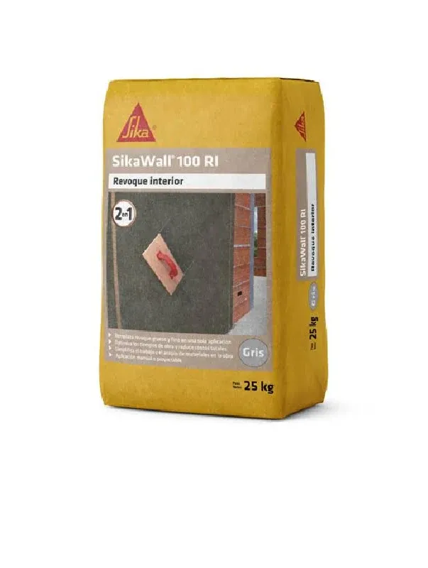 [101867] Revoque Interior Sika Wall-100 RI Bolsa x 25 Kgs. 816917