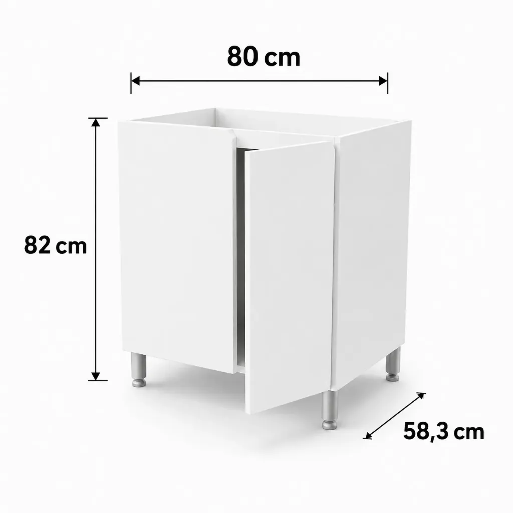 Rinconero bajomesada (Blanco Itar)