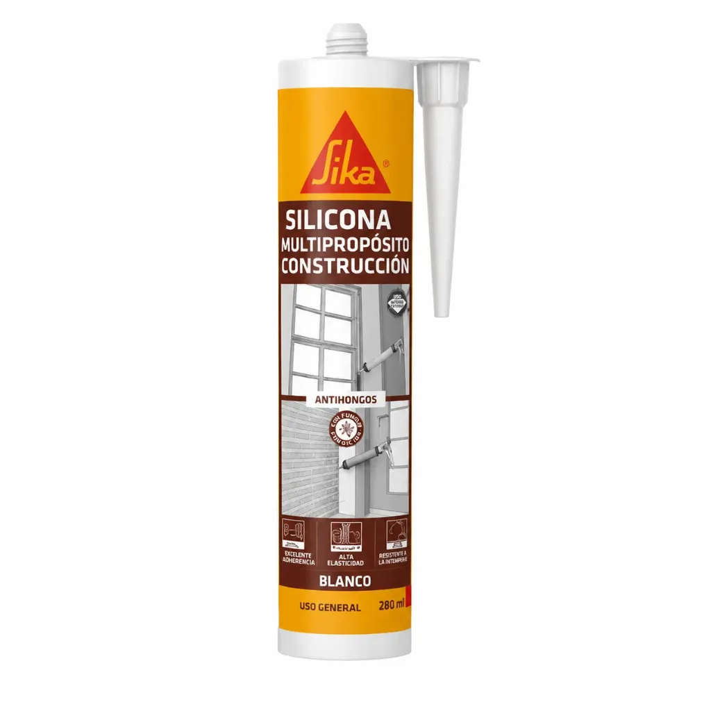 Sellador SikaSeal-132 cartucho 280ml transparente 838461