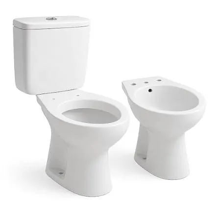 Juego sanitario Capea Italiana largo con depósito y bidet 3 agujeros