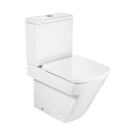 Juego sanitario Roca Hall largo con depósito y bidet 3 agujeros