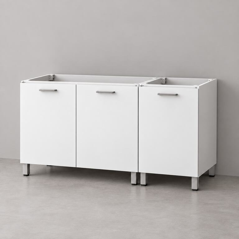 Mueble de cocina lineal 1,20 m solo bajo mesada 80 + 40 cm LINEA BOX
