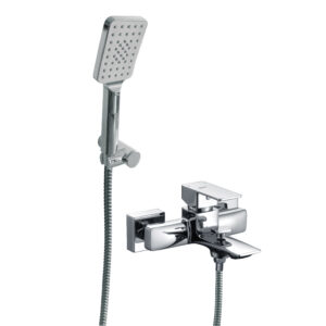 [3556] Grifería para bañera y ducha exterior monocomando con transferencia Peirano Soria 83-152 cromo