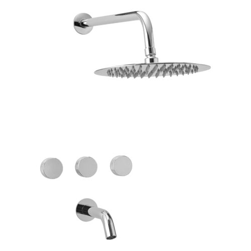 [99020] Grifería para ducha Peirano Fabric 80-100C cromo